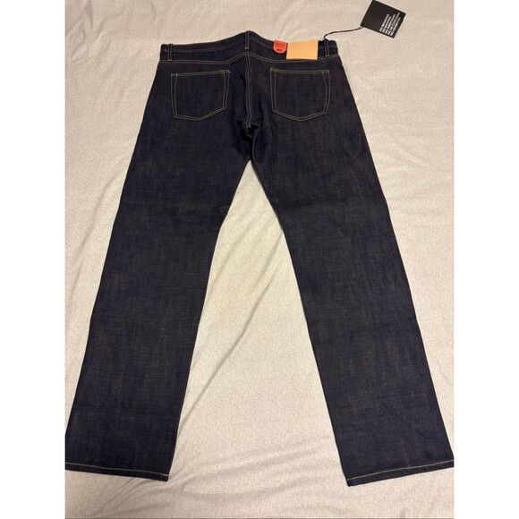 The Unbranded Brand Size 40 X 32 UB169 Japanese Selvedge Jeans Skinny NWT - Picture 4 of 7